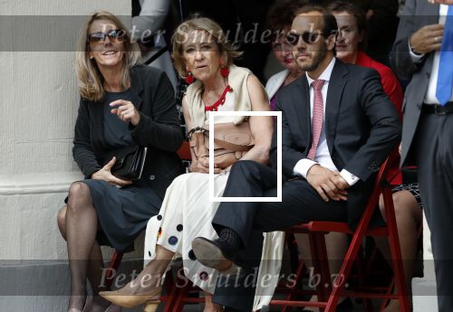 Den Haag 18 september 2018
Prinsjesdag 2018 op het binnenhof. Komning Willem Alexander Koningin Maxima Prins Constantijn en Prinses Laurentien zijn aanwezig. De moeder van Maxima Maria del Carmen Cerruti en haar broer Juan Zorrequieta waren ook aanwezig.