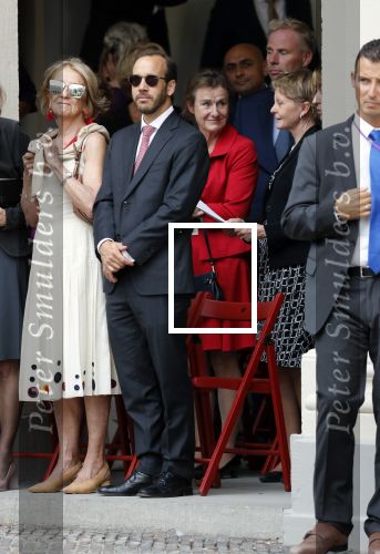Den Haag 18 september 2018
Prinsjesdag 2018 op het binnenhof. Komning Willem Alexander Koningin Maxima Prins Constantijn en Prinses Laurentien zijn aanwezig. De moeder van Maxima Maria del Carmen Cerruti en haar broer Juan Zorrequieta waren ook aanwezig op paleis Noordeinde.