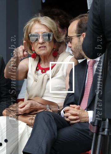 Den Haag 18 september 2018
Prinsjesdag 2018 op het binnenhof. Komning Willem Alexander Koningin Maxima Prins Constantijn en Prinses Laurentien zijn aanwezig. De moeder van Maxima Maria del Carmen Cerruti en haar broer Juan Zorrequieta waren ook aanwezig.