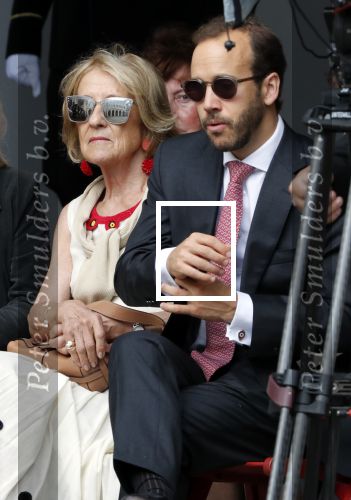 Den Haag 18 september 2018
Prinsjesdag 2018 op het binnenhof. Komning Willem Alexander Koningin Maxima Prins Constantijn en Prinses Laurentien zijn aanwezig. De moeder van Maxima Maria del Carmen Cerruti en haar broer Juan Zorrequieta waren ook aanwezig.