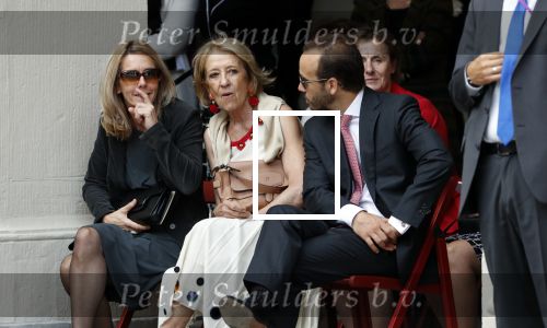 Den Haag 18 september 2018
Prinsjesdag 2018 op het binnenhof. Komning Willem Alexander Koningin Maxima Prins Constantijn en Prinses Laurentien zijn aanwezig. De moeder van Maxima Maria del Carmen Cerruti en haar broer Juan Zorrequieta waren ook aanwezig.