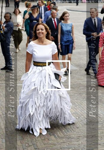 Den Haag 18 september 2018
Prinsjesdag 2018 op het binnenhof. Komning Willem Alexander Koningin Maxima Prins Constantijn en Prinses Laurentien zijn aanwezig. Marianne Thieme