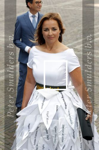 Den Haag 18 september 2018
Prinsjesdag 2018 op het binnenhof. Komning Willem Alexander Koningin Maxima Prins Constantijn en Prinses Laurentien zijn aanwezig. Marianne Thieme