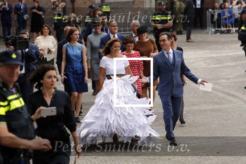 Den Haag 18 september 2018
Prinsjesdag 2018 op het binnenhof. Komning Willem Alexander Koningin Maxima Prins Constantijn en Prinses Laurentien zijn aanwezig. Marianne Thieme
