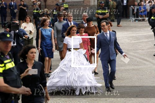 Den Haag 18 september 2018
Prinsjesdag 2018 op het binnenhof. Komning Willem Alexander Koningin Maxima Prins Constantijn en Prinses Laurentien zijn aanwezig. Marianne Thieme