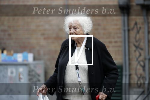 Amsterdam 10 september 2018
Marjan Berk doet boodschappen op de cornelis schuytstraat.