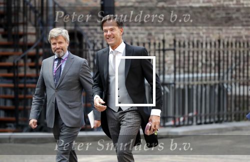 Den Haag 18 september 2018
Prinsjesdag 2018 op het binnenhof. Komning Willem Alexander Koningin Maxima Prins Constantijn en Prinses Laurentien zijn aanwezig. Mark Rutte