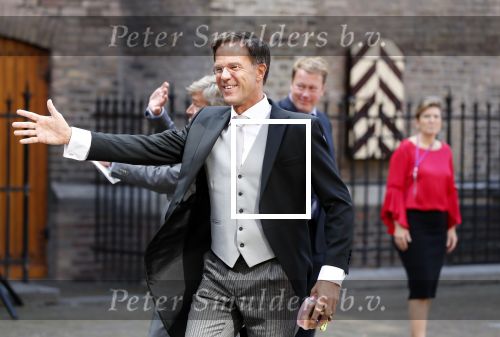 Den Haag 18 september 2018
Prinsjesdag 2018 op het binnenhof. Komning Willem Alexander Koningin Maxima Prins Constantijn en Prinses Laurentien zijn aanwezig. Mark Rutte
