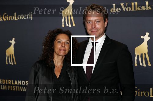 Utrecht 27 september 2018
Openingsavond Nederlandse Filmdagen in schouwburg Utrecht. Mark v Eeuwen met paula v Oegst