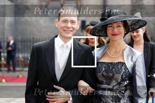 Den Haag 18 september 2018
Prinsjesdag 2018 op het binnenhof. Komning Willem Alexander Koningin Maxima Prins Constantijn en Prinses Laurentien zijn aanwezig. Menno Snel en partner