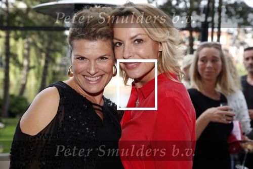 Amsterdam 16 september 2018
45 jaar Sheila de Vries in het Hilton.
Micky Hoogendijk met Anouk v Nes