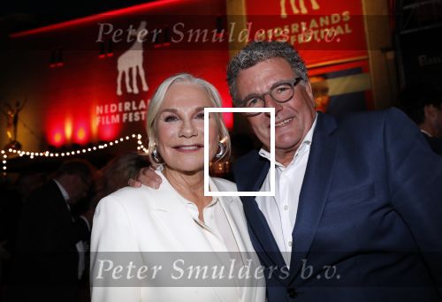 Utrecht 27 september 2018
Openingsavond Nederlandse Filmdagen in schouwburg Utrecht. Monqie v d Ven met haar man Edwin de Vries