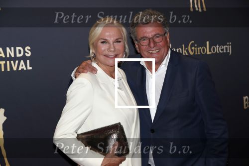 Utrecht 27 september 2018
Openingsavond Nederlandse Filmdagen in schouwburg Utrecht. Monqie v d Ven met haar man Edwin de Vries