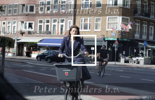 Amsterdam 7 september 2018
Nadja Hupscher op de fiets in Amsterdam.