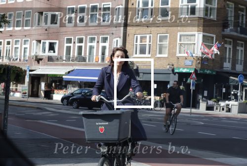 Amsterdam 7 september 2018
Nadja Hupscher op de fiets in Amsterdam.