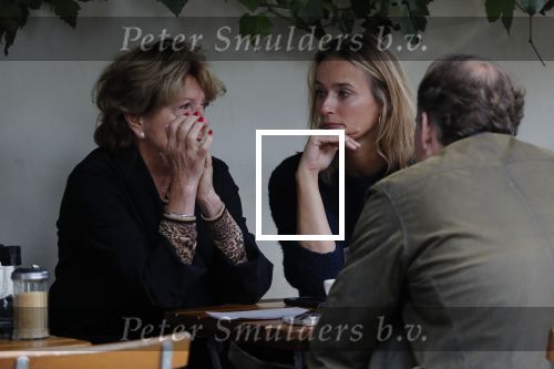 Amsterdam 15 september 2018
Neelie Kroes op terras met â€¦..