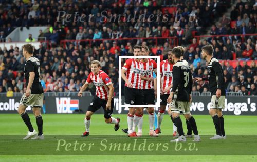 Eindhoven, 23 September 2018 PSV-AJAX Kompetitie, Seizoen 2018-2019 Eindstand 3-0
Jeroen ZoetNick Viergever