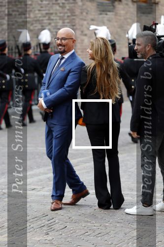 Den Haag 18 september 2018
Prinsjesdag 2018 op het binnenhof. Komning Willem Alexander Koningin Maxima Prins Constantijn en Prinses Laurentien zijn aanwezig. Ocay Gulsen met Maik de Boer