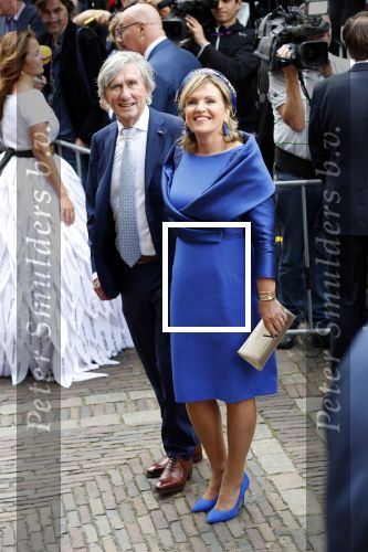 Den Haag 18 september 2018
Prinsjesdag 2018 op het binnenhof. Komning Willem Alexander Koningin Maxima Prins Constantijn en Prinses Laurentien zijn aanwezig. Pia Dijkstra met haar man Gerlach Cerfontaine