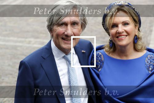 Den Haag 18 september 2018
Prinsjesdag 2018 op het binnenhof. Komning Willem Alexander Koningin Maxima Prins Constantijn en Prinses Laurentien zijn aanwezig. Pia Dijkstra met haar man Gerlach Cerfontaine