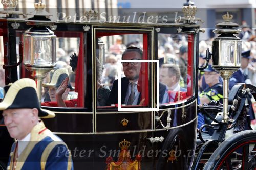 Den Haag 18 september 2018
Prinsjesdag 2018 op het binnenhof. Komning Willem Alexander Koningin Maxima Prins Constantijn en Prinses Laurentien zijn aanwezig.