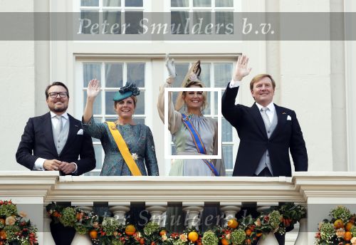 Den Haag 18 september 2018
Prinsjesdag 2018 op het binnenhof. Komning Willem Alexander Koningin Maxima Prins Constantijn en Prinses Laurentien zijn aanwezig.