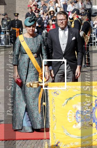 Den Haag 18 september 2018
Prinsjesdag 2018 op het binnenhof. Komning Willem Alexander Koningin Maxima Prins Constantijn en Prinses Laurentien zijn aanwezig.