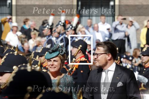 Den Haag 18 september 2018
Prinsjesdag 2018 op het binnenhof. Komning Willem Alexander Koningin Maxima Prins Constantijn en Prinses Laurentien zijn aanwezig.