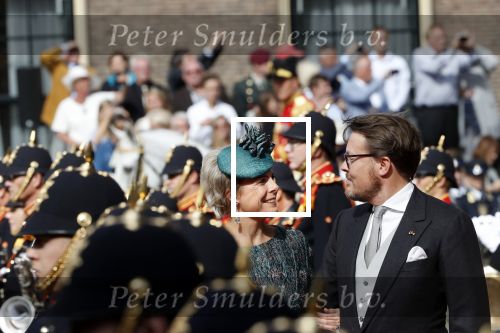 Den Haag 18 september 2018
Prinsjesdag 2018 op het binnenhof. Komning Willem Alexander Koningin Maxima Prins Constantijn en Prinses Laurentien zijn aanwezig.