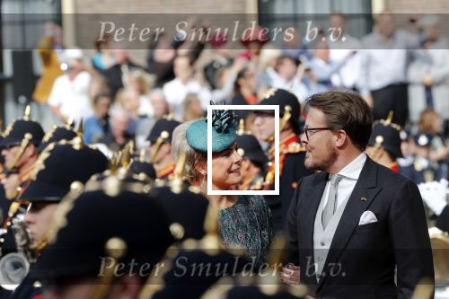 Den Haag 18 september 2018
Prinsjesdag 2018 op het binnenhof. Komning Willem Alexander Koningin Maxima Prins Constantijn en Prinses Laurentien zijn aanwezig.