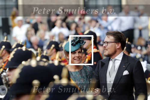 Den Haag 18 september 2018
Prinsjesdag 2018 op het binnenhof. Komning Willem Alexander Koningin Maxima Prins Constantijn en Prinses Laurentien zijn aanwezig.