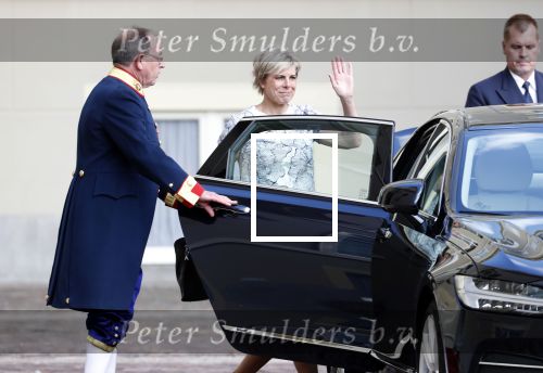 Den Haag 18 september 2018
Prinsjesdag 2018 op het binnenhof. Komning Willem Alexander Koningin Maxima Prins Constantijn en Prinses Laurentien zijn aanwezig. De moeder van Maxima Maria del Carmen Cerruti en haar broer Juan Zorrequieta waren ook aanwezig op paleis Noordeinde.