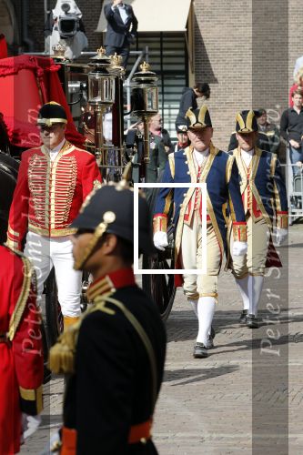 Den Haag 18 september 2018
Prinsjesdag 2018 op het binnenhof. Komning Willem Alexander Koningin Maxima Prins Constantijn en Prinses Laurentien zijn aanwezig.
