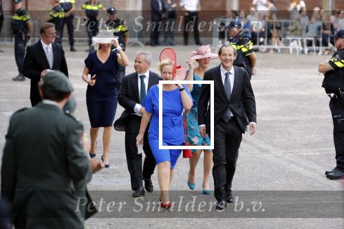 Den Haag 18 september 2018
Prinsjesdag 2018 op het binnenhof. Komning Willem Alexander Koningin Maxima Prins Constantijn en Prinses Laurentien zijn aanwezig.