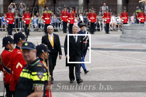 Den Haag 18 september 2018
Prinsjesdag 2018 op het binnenhof. Komning Willem Alexander Koningin Maxima Prins Constantijn en Prinses Laurentien zijn aanwezig.