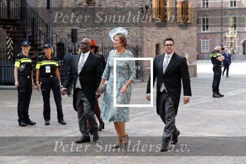 Den Haag 18 september 2018
Prinsjesdag 2018 op het binnenhof. Komning Willem Alexander Koningin Maxima Prins Constantijn en Prinses Laurentien zijn aanwezig.