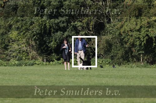 Amsterdam 13 september 2018
Robert ten Brink en zijn vrouw Roos laten hun twee honden uit in het amsterdamse bos.