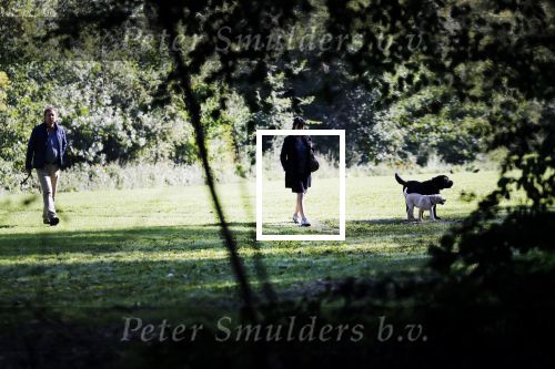 Amsterdam 13 september 2018
Robert ten Brink en zijn vrouw Roos laten hun twee honden uit in het amsterdamse bos.