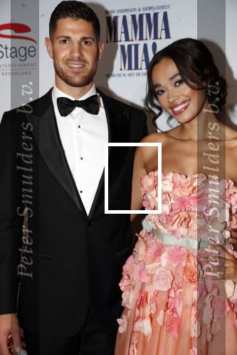 Utrecht 23 september 2018
Premiere Mamma Mia in het Beatrix Theater. Romy Monteiro kwam met haar vriend