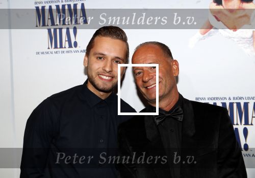 Utrecht 23 september 2018
Premiere Mamma Mia in het Beatrix Theater. Ron Boszhard met zoon