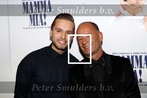 Utrecht 23 september 2018
Premiere Mamma Mia in het Beatrix Theater. Ron Boszhard met zoon
