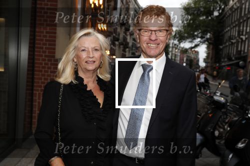 Amsterdam 10 september 2018
Feest Sjaak Swart in het nieuwe delamar theater. Ruus Geels met zijn vrouw