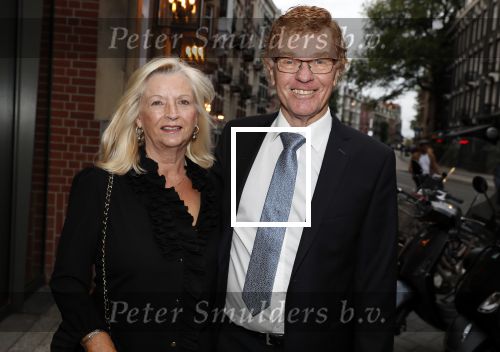 Amsterdam 10 september 2018
Feest Sjaak Swart in het nieuwe delamar theater. Ruus Geels met zijn vrouw