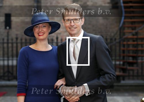 Den Haag 18 september 2018
Prinsjesdag 2018 op het binnenhof. Komning Willem Alexander Koningin Maxima Prins Constantijn en Prinses Laurentien zijn aanwezig. Sander Dekker met zijn vrouw