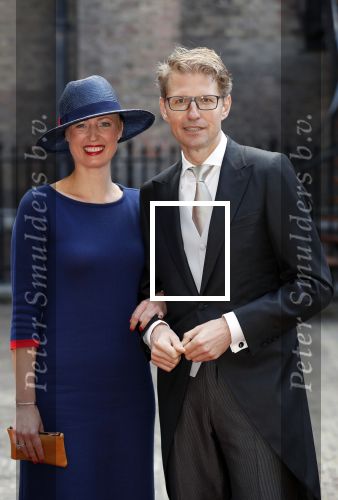 Den Haag 18 september 2018
Prinsjesdag 2018 op het binnenhof. Komning Willem Alexander Koningin Maxima Prins Constantijn en Prinses Laurentien zijn aanwezig. Sander Dekker met zijn vrouw