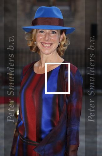Den Haag 18 september 2018
Prinsjesdag 2018 op het binnenhof. Komning Willem Alexander Koningin Maxima Prins Constantijn en Prinses Laurentien zijn aanwezig. 
Stientje v Veldhoven met man