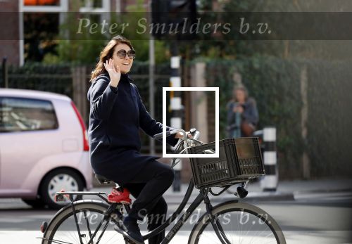 Amsterdam 15 september 2018
Susan Visser bij haar huis en op de fiets.
