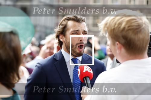 Den Haag 18 september 2018
Prinsjesdag 2018 op het binnenhof. Komning Willem Alexander Koningin Maxima Prins Constantijn en Prinses Laurentien zijn aanwezig. Thierry Baudet