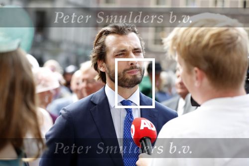 Den Haag 18 september 2018
Prinsjesdag 2018 op het binnenhof. Komning Willem Alexander Koningin Maxima Prins Constantijn en Prinses Laurentien zijn aanwezig. Thierry Baudet
