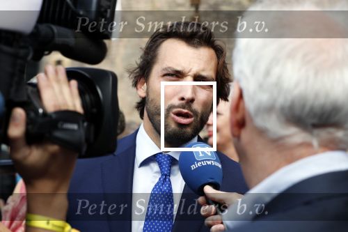 Den Haag 18 september 2018
Prinsjesdag 2018 op het binnenhof. Komning Willem Alexander Koningin Maxima Prins Constantijn en Prinses Laurentien zijn aanwezig. Thierry Baudet